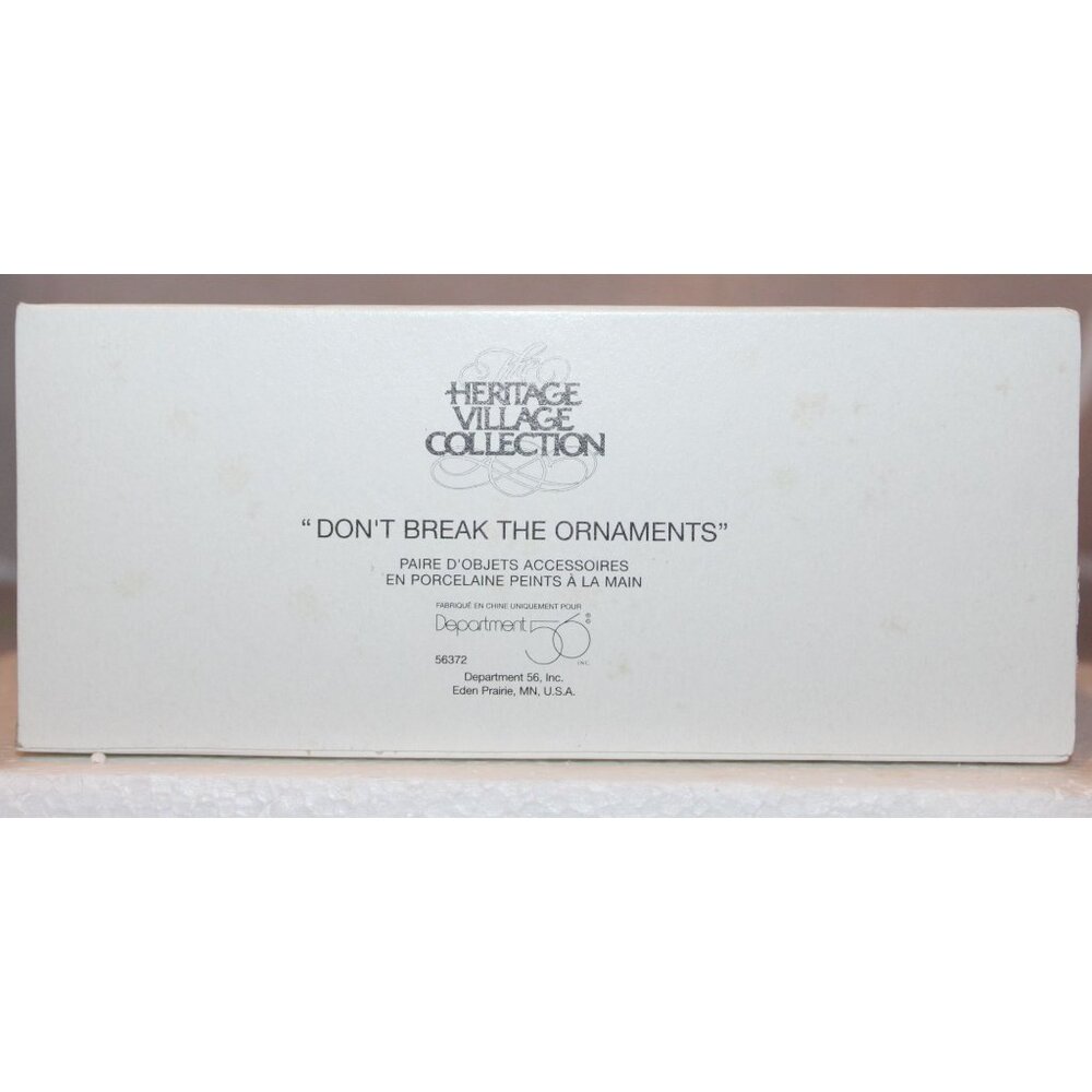 Dept 56 North Pole - Don't Break The Ornaments